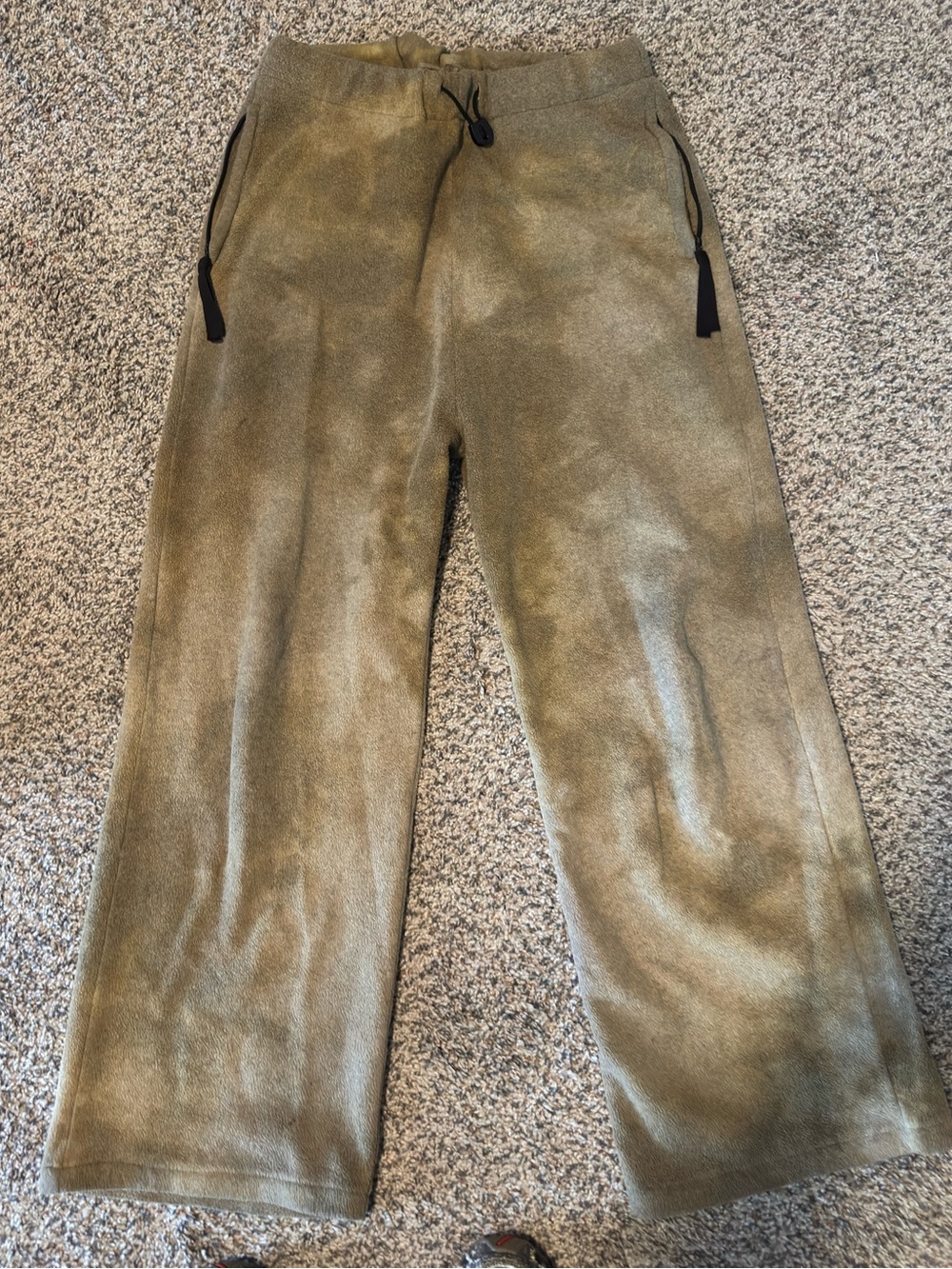 Kapital Men’s Fleece Wide Leg Sweats